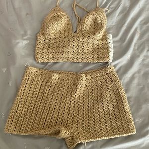 Knitted two piece
